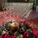 Bicchieri brindisi -  Capodanno Tenuta LA TRUNERA San Giuliano Vecchio foto